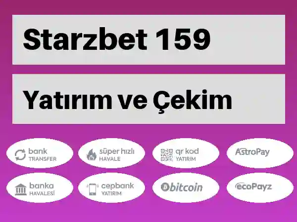 Starzbet Mobil Para yatırma ve çekme 159